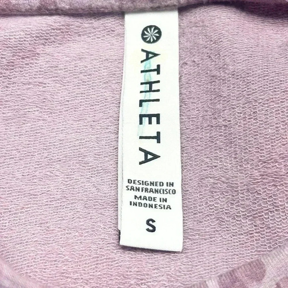 Athleta Crewneck Pullover Sweatshirt Size S - Picture 6 of 8
